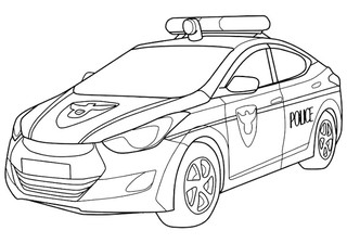 Полицейский автомобиль