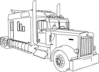 Тягач Peterbilt